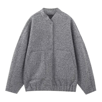 Elegante wollen winterjas voor dames – Genevra