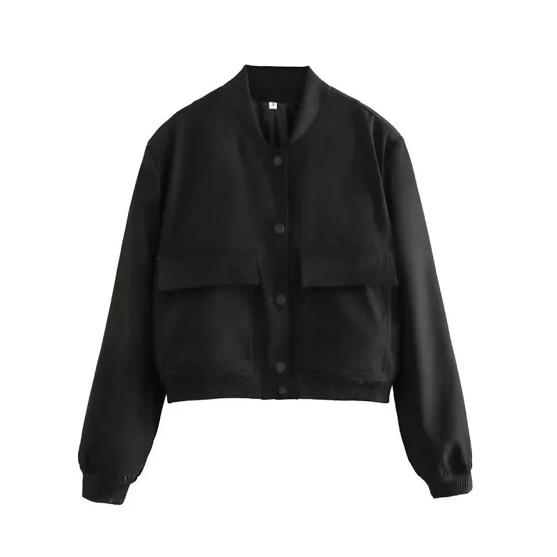 Minimalistisch bomberjack voor dames – Sophie