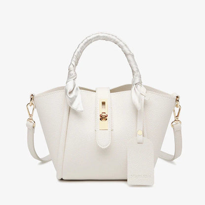 Elegante schoudertas met clutch en sjaaltje – Lumiéra