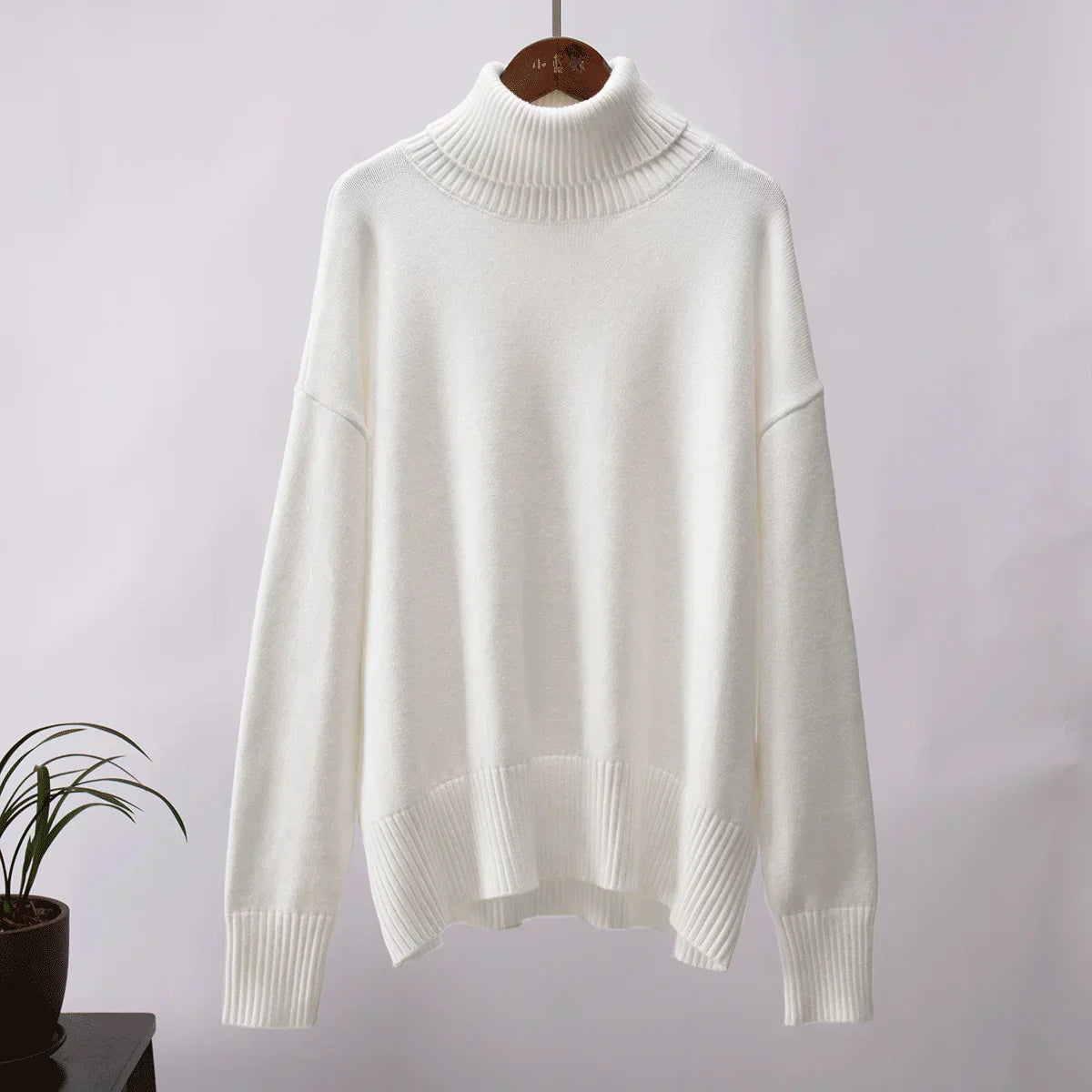 Elegante dames coltrui met zachte en warme pasvorm – Olivia