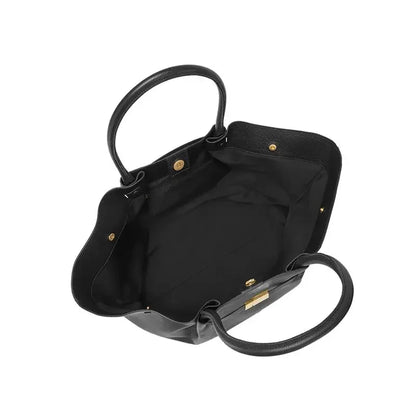 Leren tote bag voor dames met laptopvak – Arvella