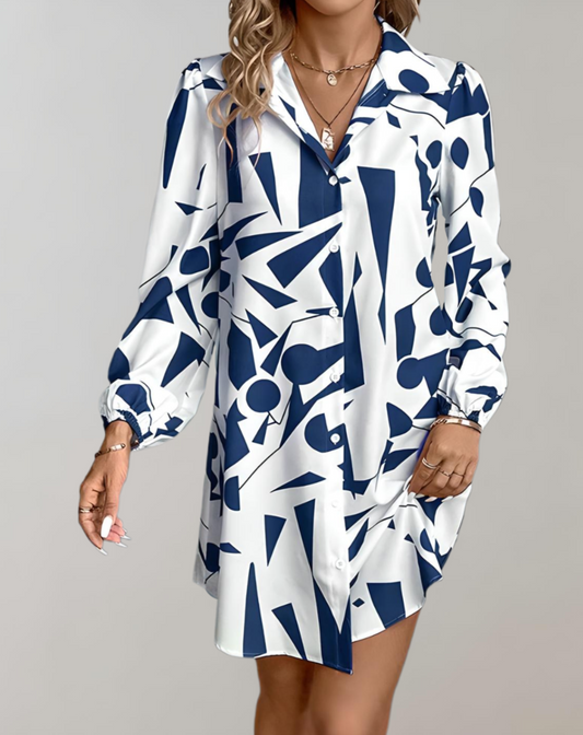 Polojurk Met Lange Mouwen En Knoopsluiting – Mila