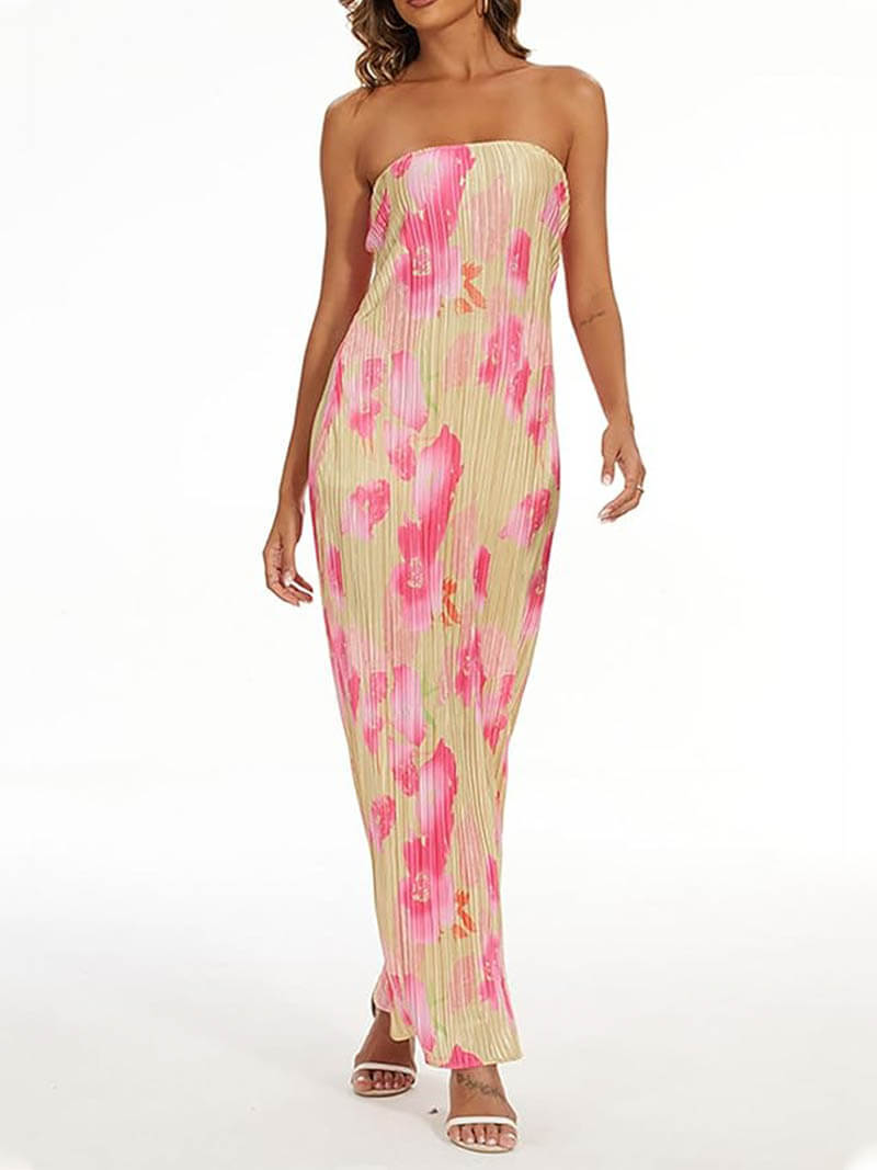 Mouwloze elegante damesjurk met flatterende snit – Selvina