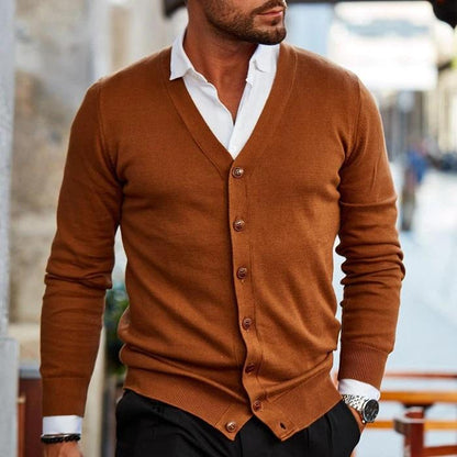 Elegante casual cardigan voor heren – Stef