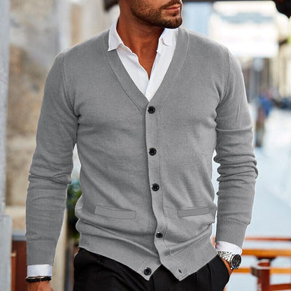 Elegante casual cardigan voor heren – Stef