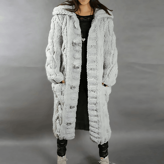 Lang en Warm Damesvest voor Elke Gelegenheid – Sophie