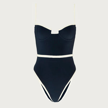 Corrigerend Badpak Luxe Diepe Hals Naadloze Fit – Juliette