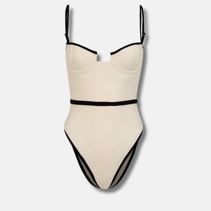 Corrigerend Badpak Luxe Diepe Hals Naadloze Fit – Juliette