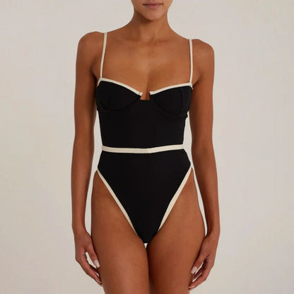 Corrigerend Badpak Luxe Diepe Hals Naadloze Fit – Juliette