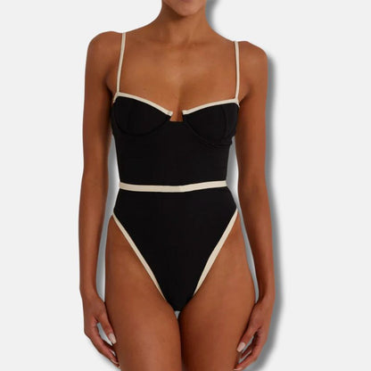 Corrigerend Badpak Luxe Diepe Hals Naadloze Fit – Juliette