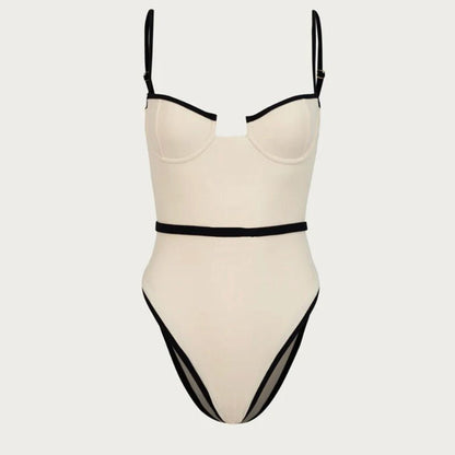 Corrigerend Badpak Luxe Diepe Hals Naadloze Fit – Juliette