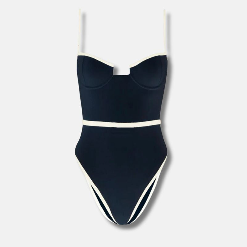 Corrigerend Badpak Luxe Diepe Hals Naadloze Fit – Juliette
