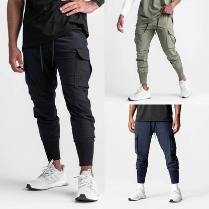 Stedelijke Cargo Joggers met Trekkoord voor Heren – Milan