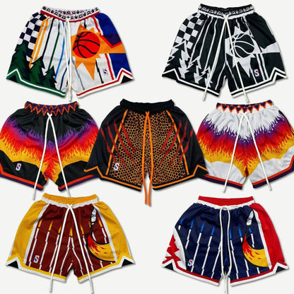 Vintage basketbalshorts met modern comfort en stijl – Lars