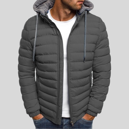 Warme winterjas met capuchon voor elke gelegenheid - Bastiaan