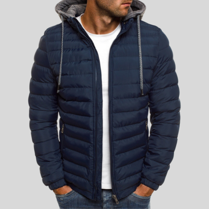 Warme winterjas met capuchon voor elke gelegenheid - Bastiaan