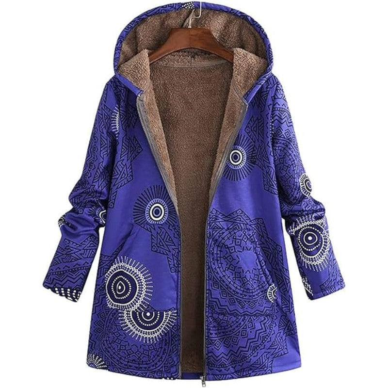 Warme teddy damesjas voor comfort en stijl – Olivia