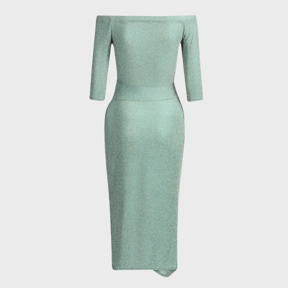Elegante glitterjurk met flatterende pasvorm – Marit