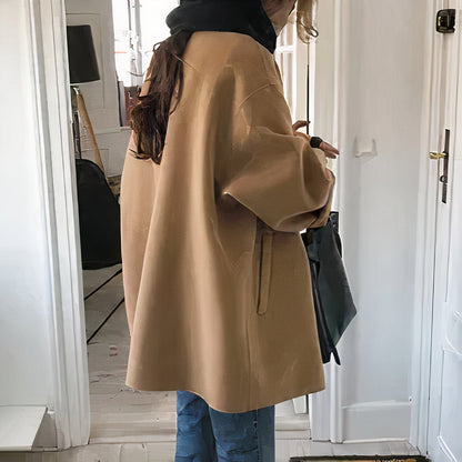 Luxe kasjmier trenchcoat met elegante pasvorm – Valentina