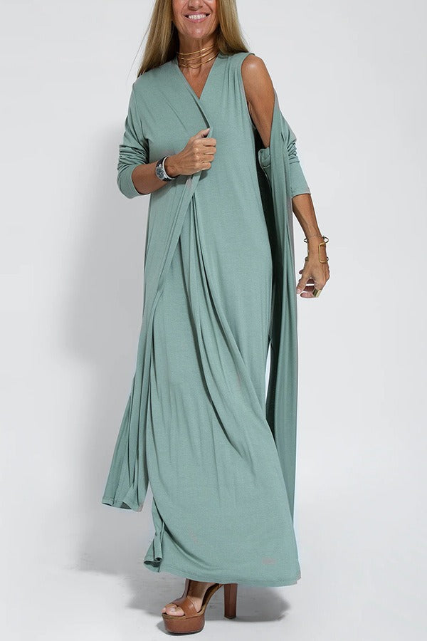 Sculpting maxi-jurk met flatterende pasvorm – Isabella