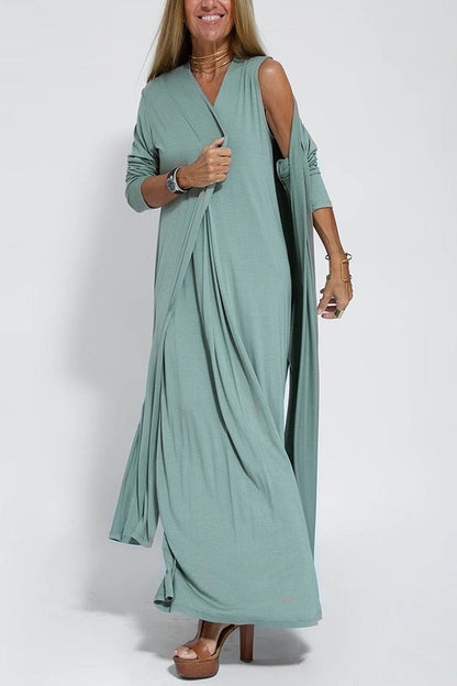 Sculpting maxi-jurk met flatterende pasvorm – Isabella