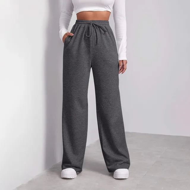 Comfortabele dames joggingsbroek met elastische tailleband – Sophie