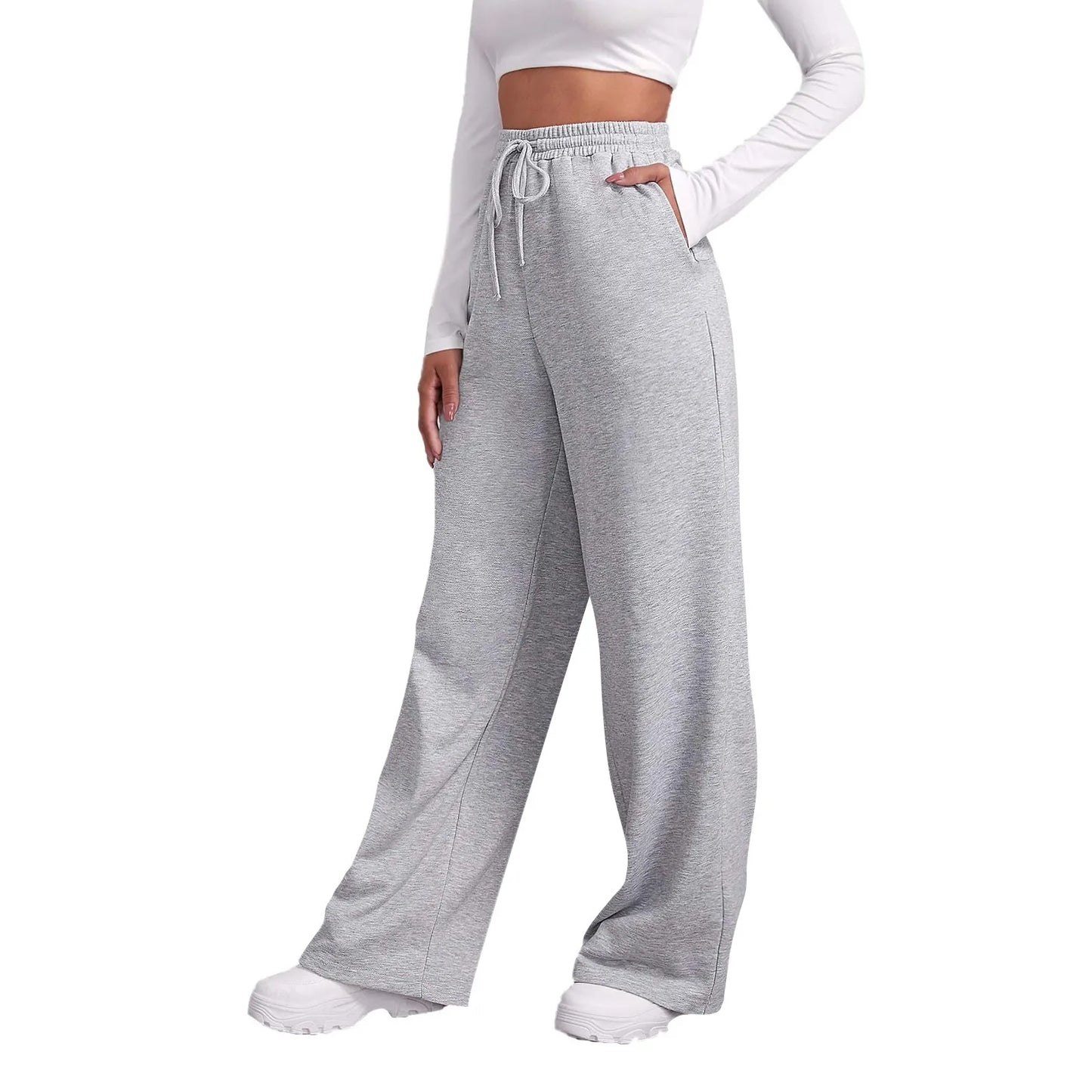 Comfortabele dames joggingsbroek met elastische tailleband – Sophie