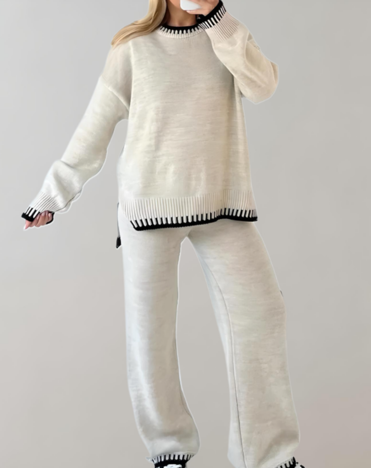 Tweedelige Set Met Lange Mouwen – Isabel