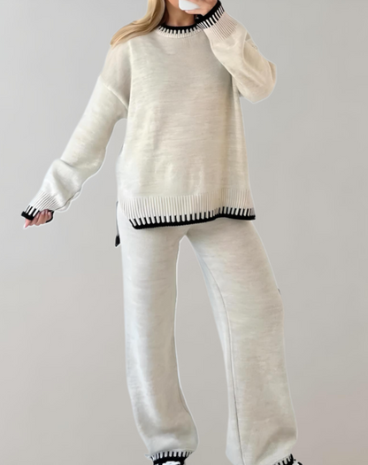 Tweedelige Set Met Lange Mouwen – Isabel