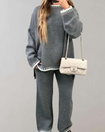 Tweedelige Set Met Lange Mouwen – Isabel