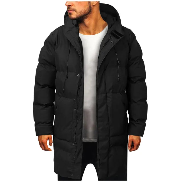 Lange winterjas voor heren | Warm & waterbestendig – Jasper