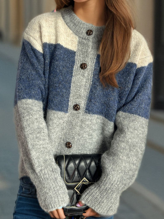 Casual damesvest met knoopjes en comfortabele pasvorm – Emma