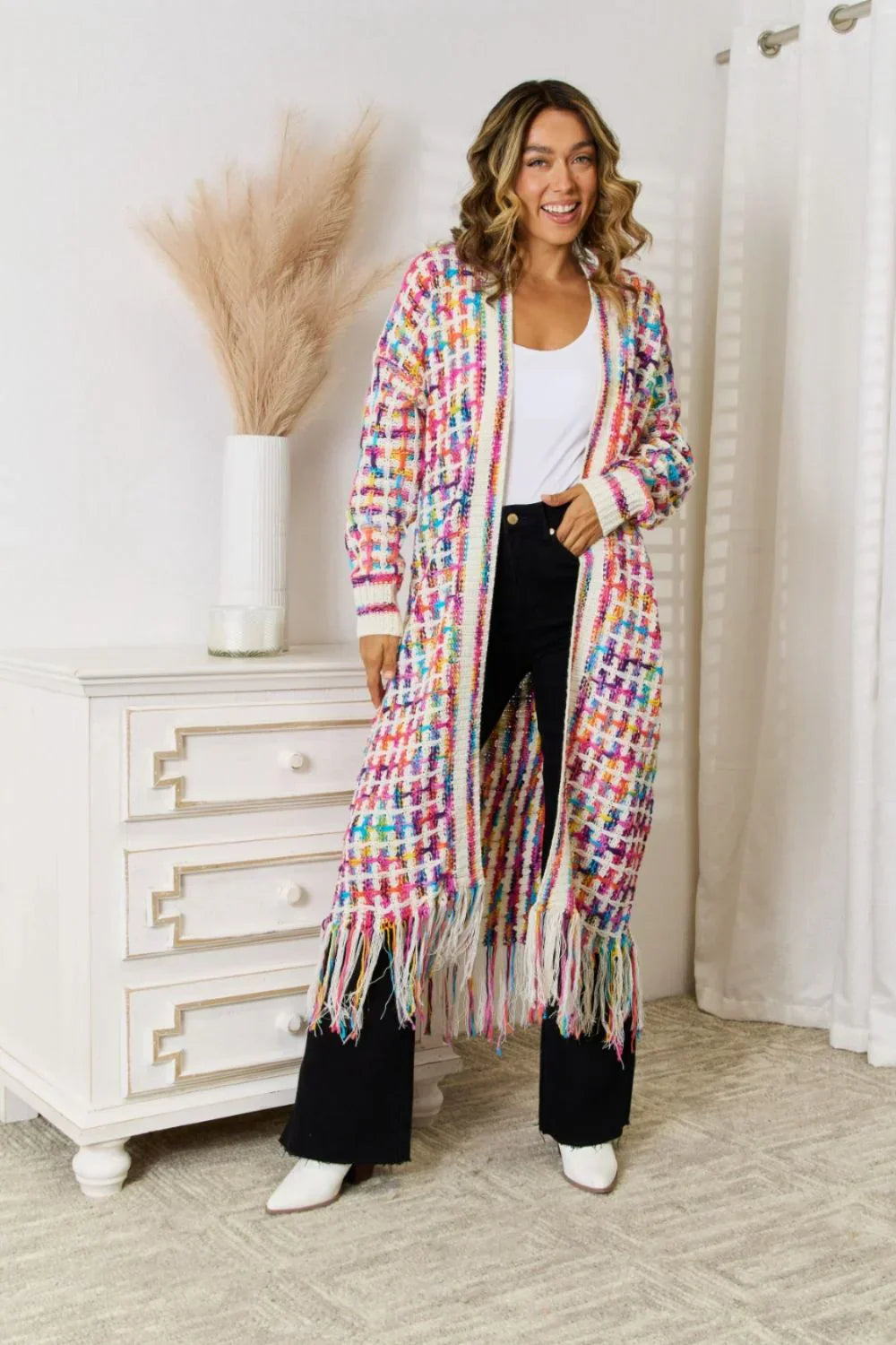 Stijlvol gekleurd vest – Nancy