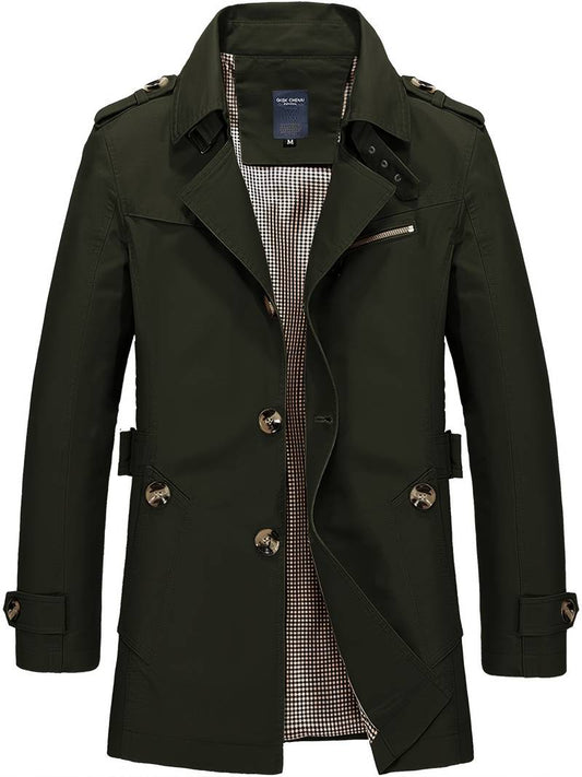 Stijlvolle Trenchcoat voor Mannen – Richard