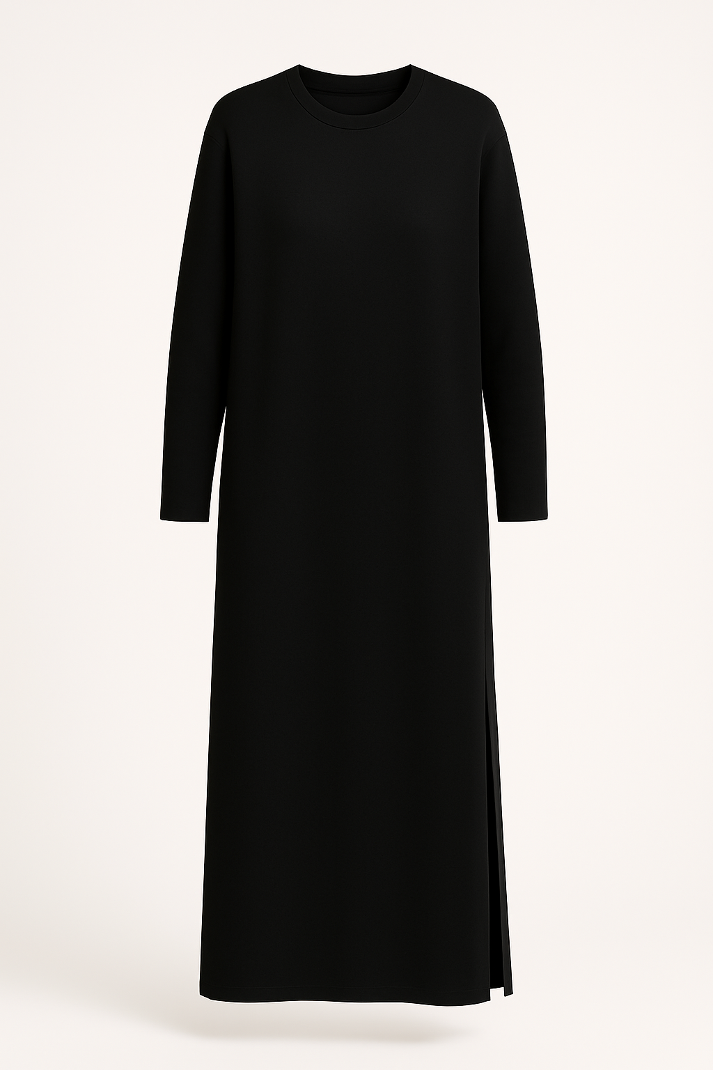 Lange elegante jurk met comfortabele pasvorm – Milena