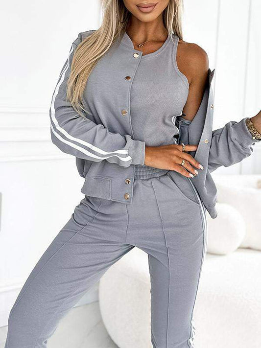 3-delige sportieve dames set met stijl – Elin