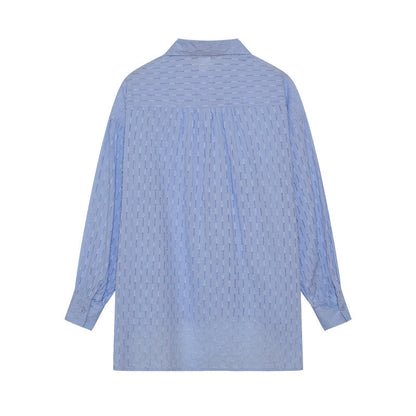 Casual shirt en shorts set voor dames – Maud