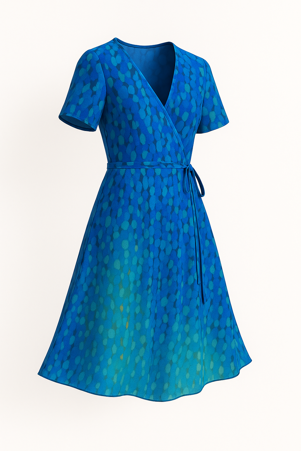 Boho zomerjurk met kleurverloop en comfort – Leanne