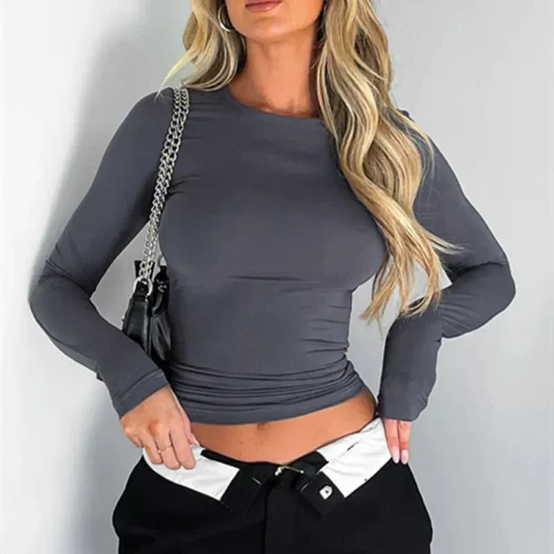 Cropped Top Trendy Comfortabel Voor Elke Dag – Liva