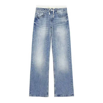 Witte Straight Jeans Stijlvol en Veelzijdig – Liv