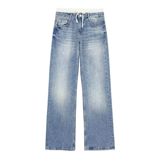 Witte Straight Jeans Stijlvol en Veelzijdig – Liv