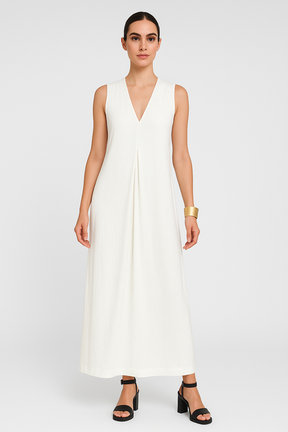 Sculpting maxi-jurk voor een elegant silhouet – Jane