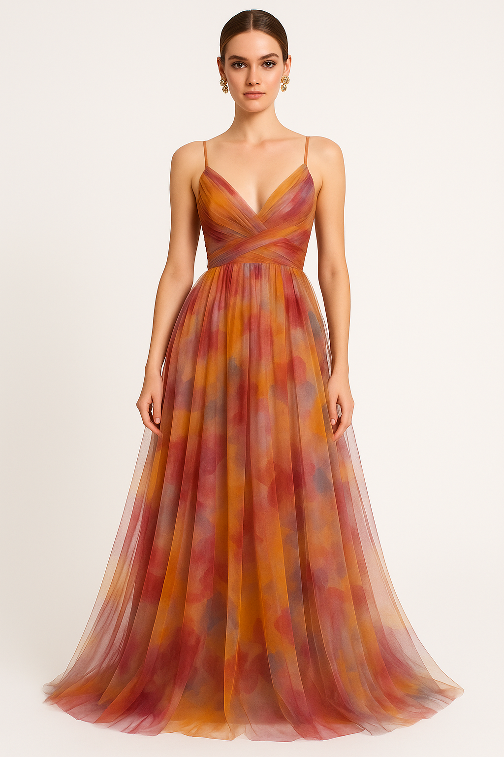 Maxi-jurk met bloemenprint voor de zomer – Isabella