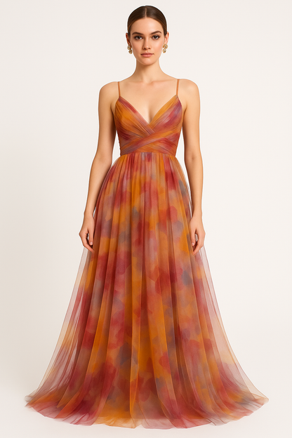 Maxi-jurk met bloemenprint voor de zomer – Isabella