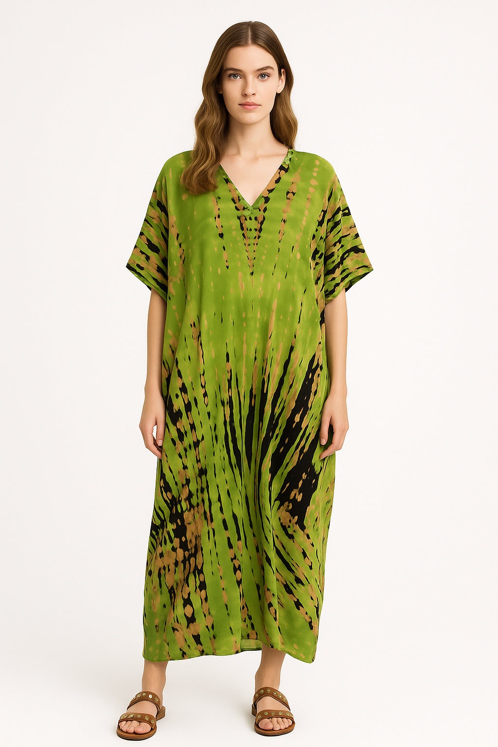 Losse Boho Kaftan Jurk voor Dames – Rivayna