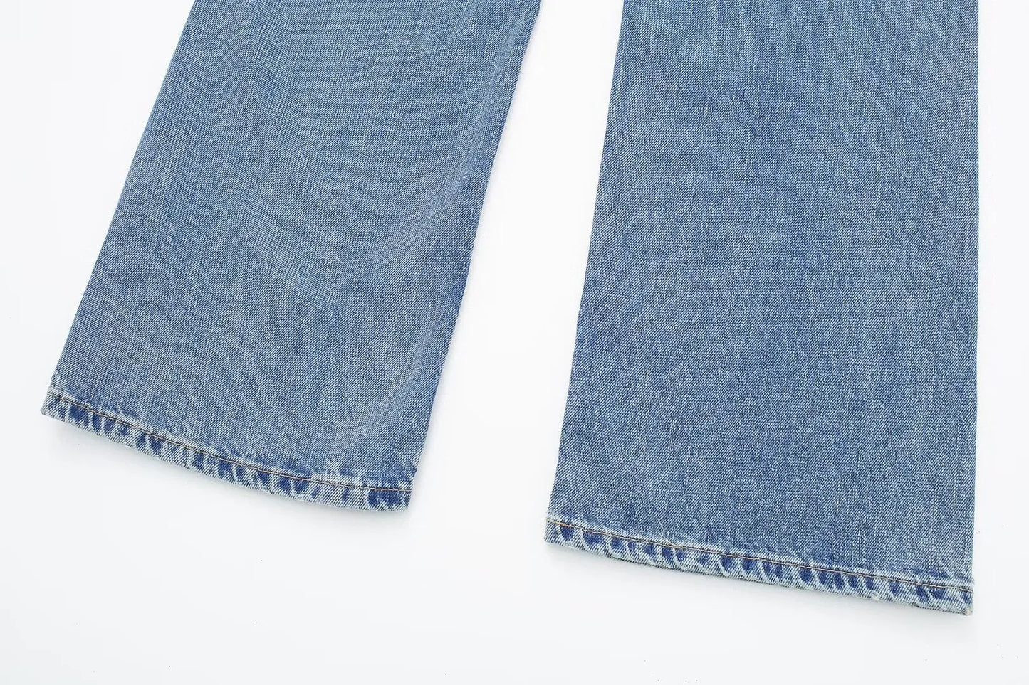Witte Straight Jeans Stijlvol en Veelzijdig – Liv
