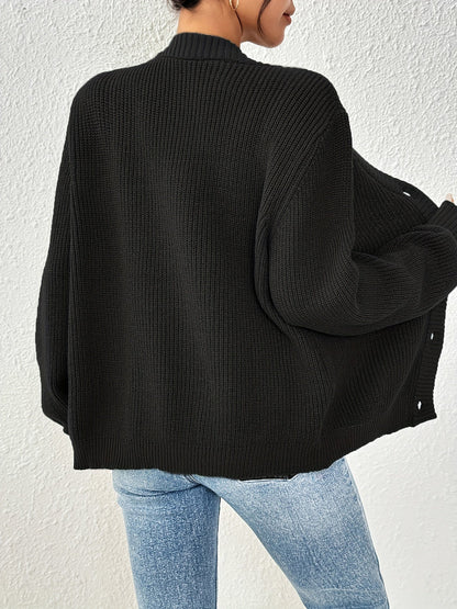 Stijlvol vest met knopen en V-hals – Olivia