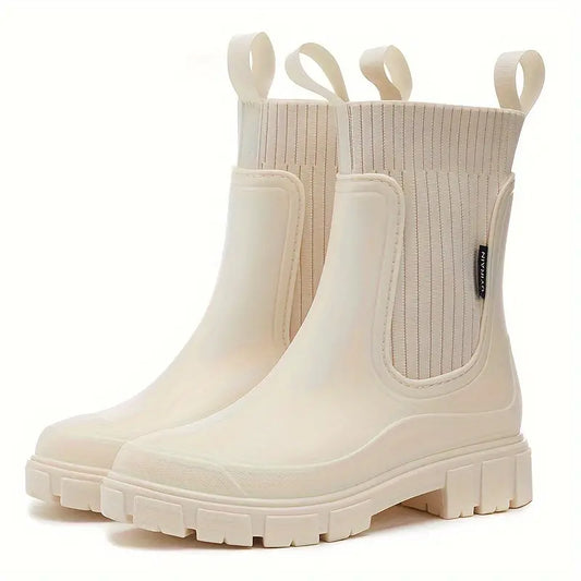 Stijlvolle dames regenlaarzen met waterdicht design – Isabella