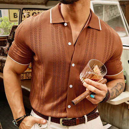 Korte Mouw Polo Shirt Voor Zomer Mode - Tom