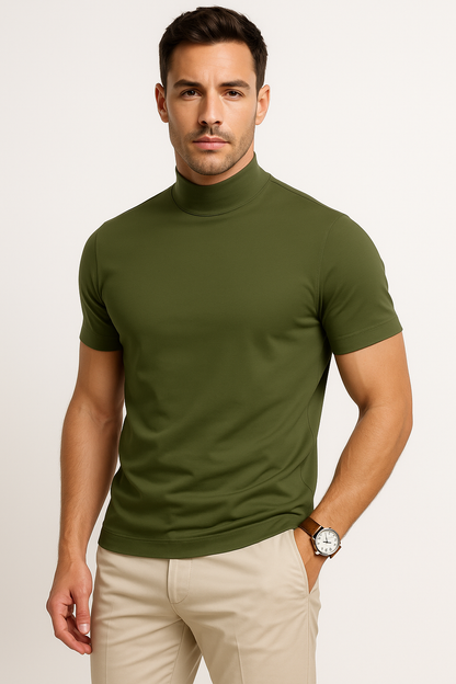 Licht ademend heren T-shirt voor warme dagen –Abel